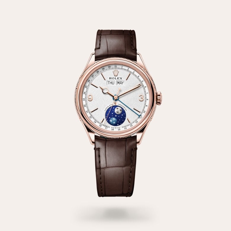 Rolex Padellone 39 mm, 18 Karat Everose-Gold, poliert m53505-0002