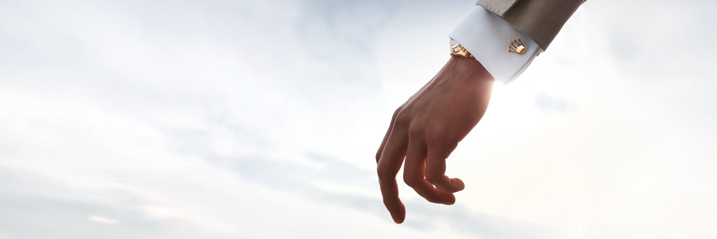 Rolex Manschettenknöpfe „Zeiger“ a1028