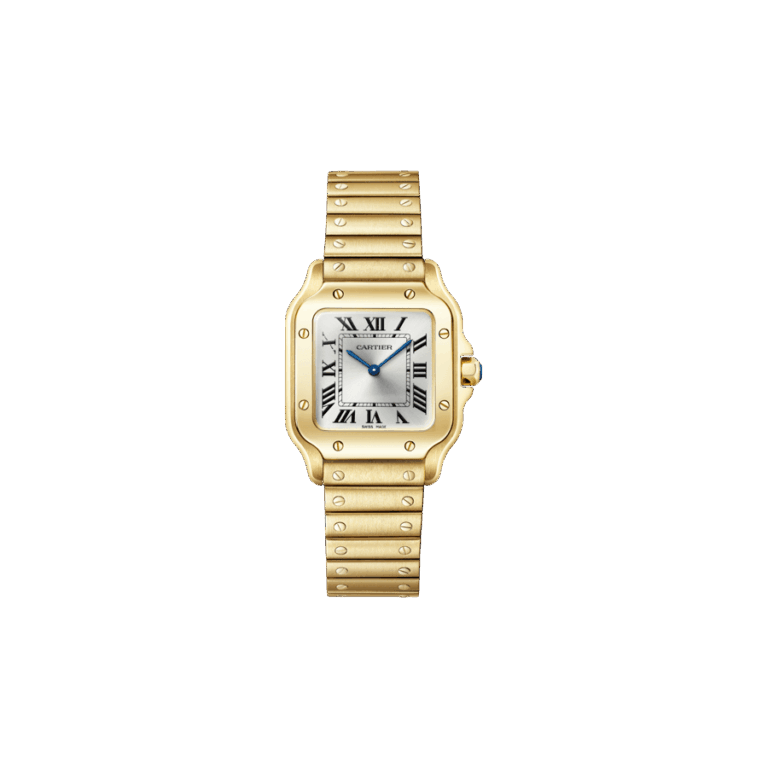 Cartier, small Armbanduhr aus Gold 750 G, Referenz WGSA0107, Produktaufnahme