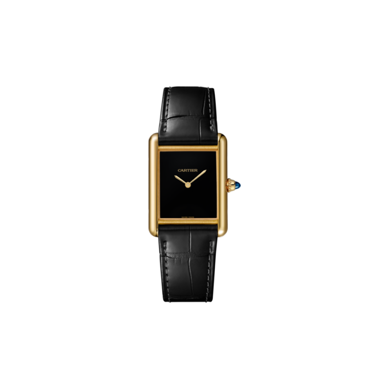 Cartier, Tank Louis Cartier, large Armbanduhr aus Gold 750 G, Referenz WGTA0091, Produktaufnahme