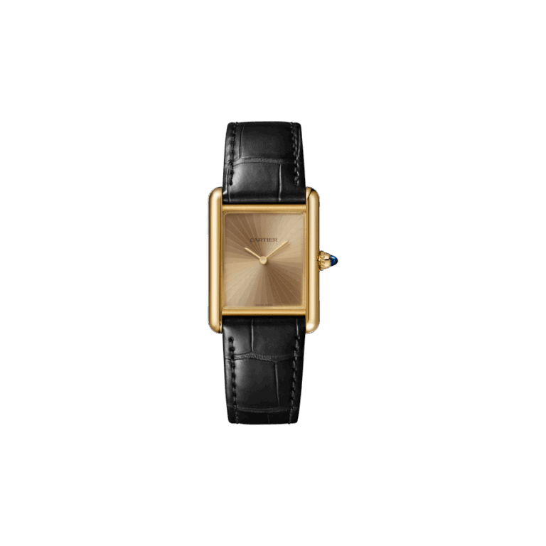 Cartier, Tank Louis Cartier, large Model Armbanduhr aus Gold 750 G, Referenz WGTA0211, Produktaufnahme