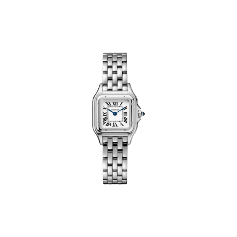 Cartier, Panthère de Cartier, small Armbanduhr aus Stahl, Referenz WSPN0013, Produktaufnahme
