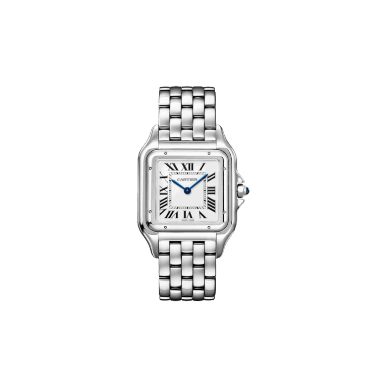 Cartier, Panthère de Cartier Armbanduhr aus Stahl, Referenz WSPN0016, Produktaufnahme