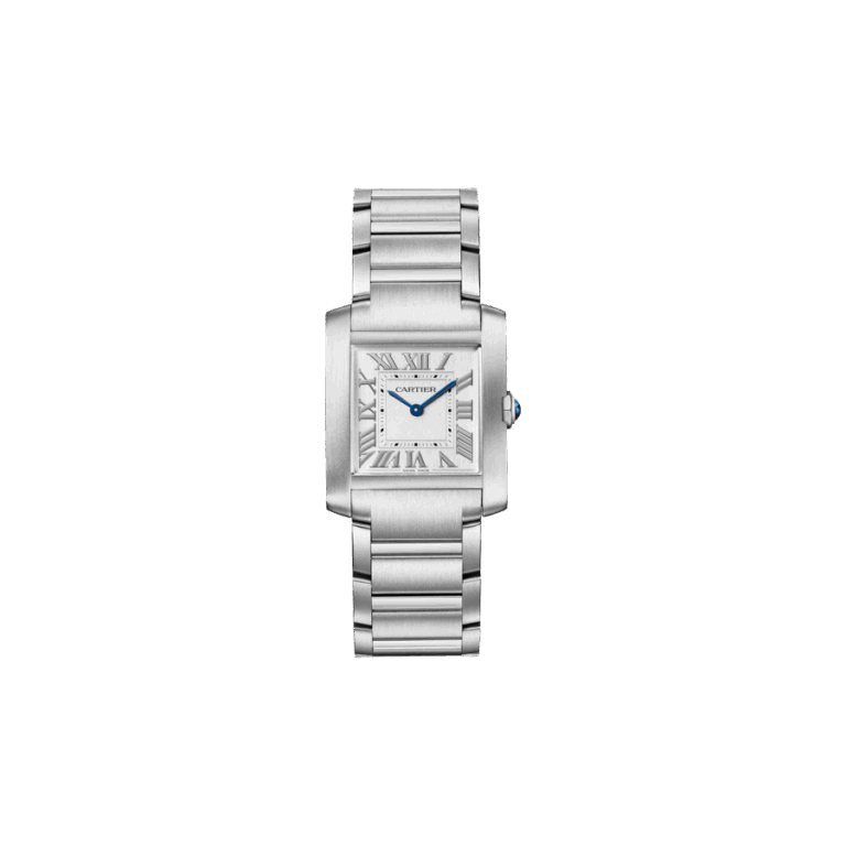 Cartier, Francaise Armbanduhr aus Stahl, Referenz WSTA0105, Produktaufnahme