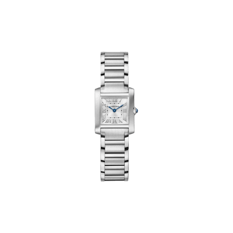 Cartier, Francaise Armbanduhr aus Stahl, Referenz WSTA0129, Produktaufnahme