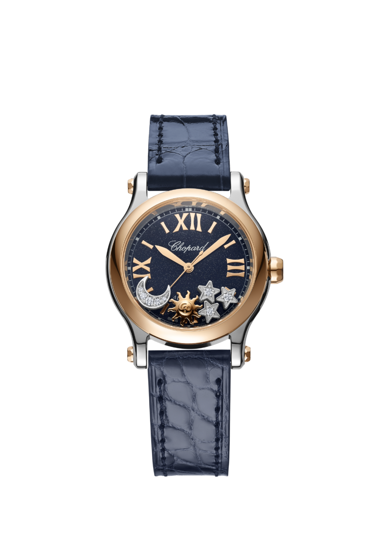Chopard, Happy Sport Armbanduhr aus Stahl / Gold 750 R, Referenz 278573-6027, Produktaufnahme