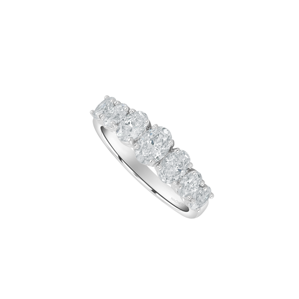 Wagner, Fancy Ring aus 18 Kt Weißgold mit Diamanten, Referenz FA1017.R.WX, Produktaufnahme