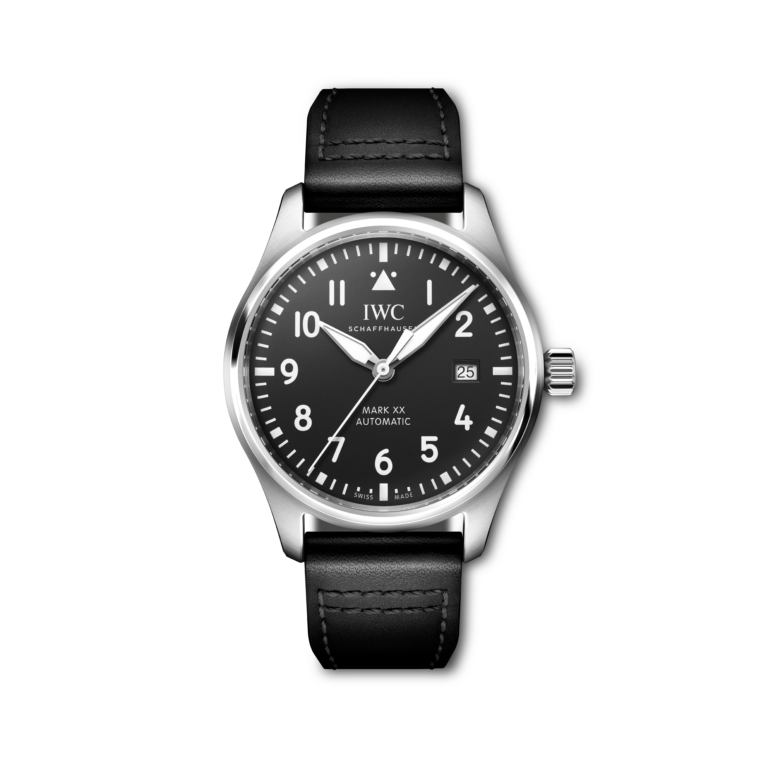 IWC Schaffhausen, Pilots Watch Mark XX Armbanduhr aus Stahl, Referenz IW328201, Produktaufnahme