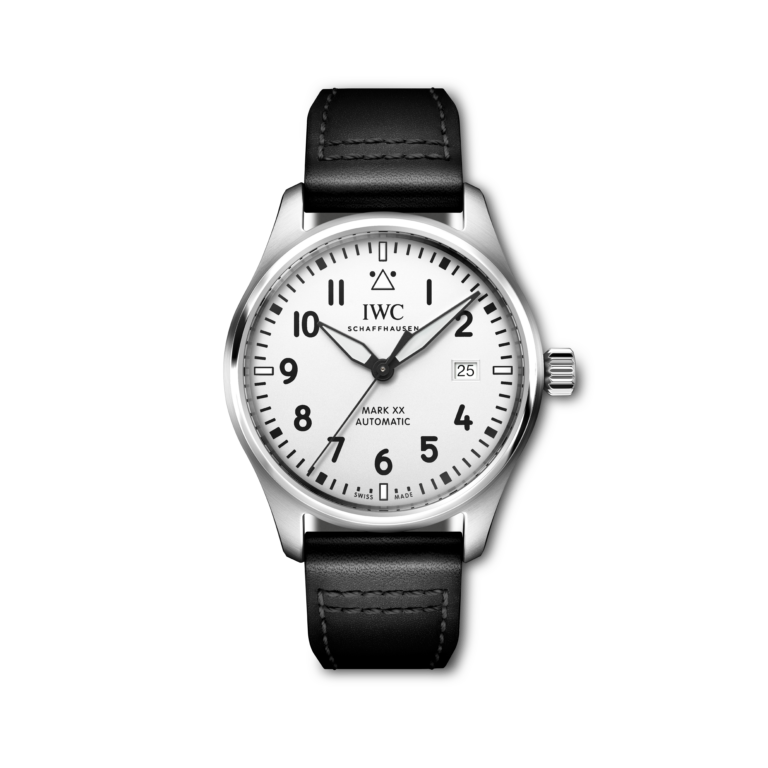 IWC Schaffhausen, Pilots Watch Mark XX Armbanduhr aus Stahl, Referenz IW328207, Produktaufnahme