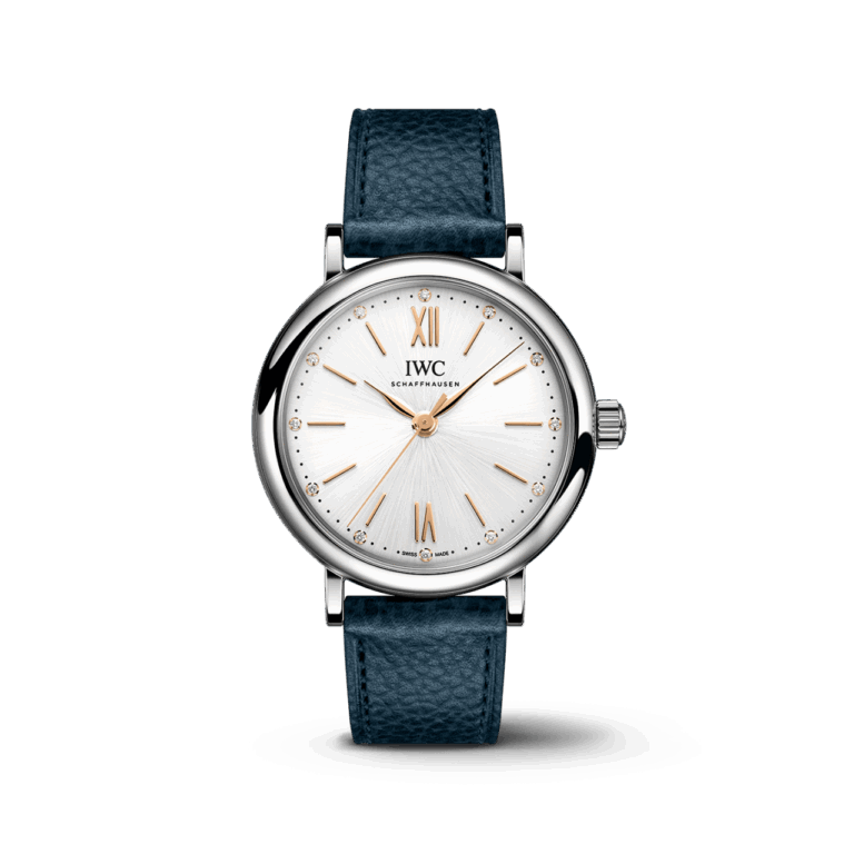 IWC Schaffhausen, Portofino Automatic 34 Armbanduhr aus Stahl, Referenz IW357411, Produktaufnahme