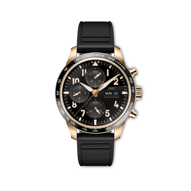 IWC Schaffhausen, Pilots Watch Performance Chronograph 41 Armbanduhr aus Gold 750 R, Referenz IW388309, Produktaufnahme