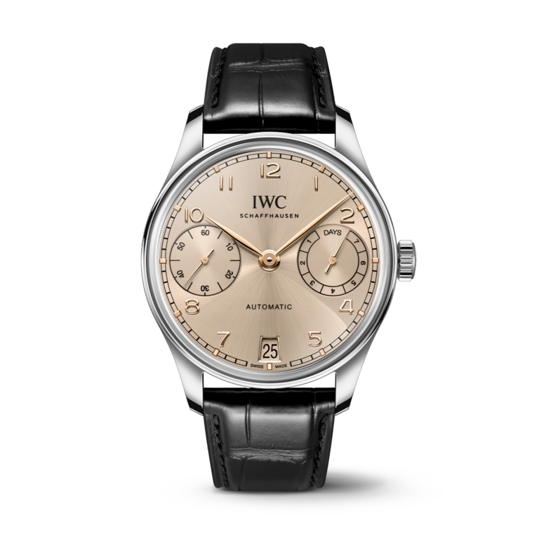 IWC Schaffhausen, Portugieser Automatic Armbanduhr aus Stahl, Referenz IW501705, Produktaufnahme