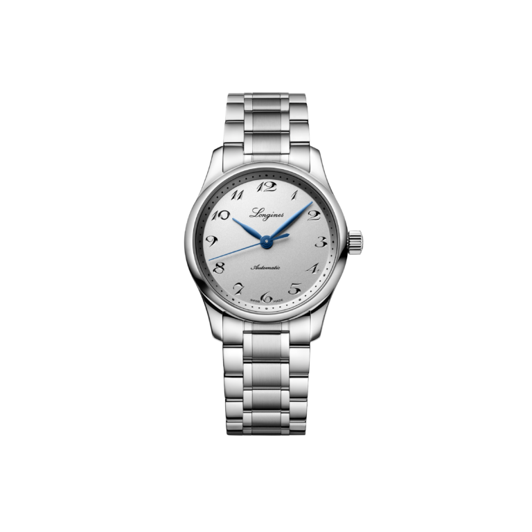 Longines, Master Collection Armbanduhr aus Stahl, Referenz L2.357.4.73.6, Produktaufnahme