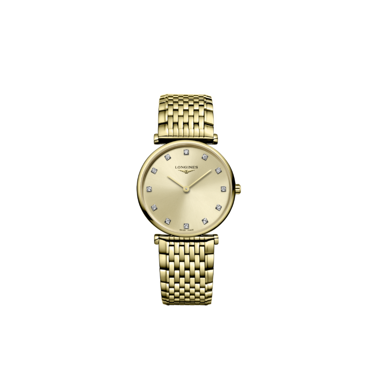 Longines, La Grande Classique de Longines Armbanduhr aus PVD, Referenz L4.512.2.37.8, Produktaufnahme