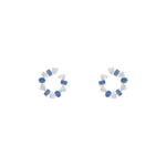 Wagner, Signature Ohrschmuck aus 18 Kt Weißgold, Referenz S2049.O.WX, Produktaufnahme