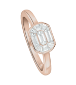 Wagner, Secrets Special Ring aus 18 Kt Roségold mit Diamanten, Referenz SE878.R.RX, Produktaufnahme