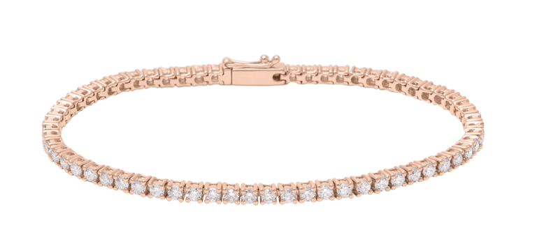 WAGNER_Rivière Collection_bracelet_18 kt rose gold, 0.5 ct diamonds_EUR 3750