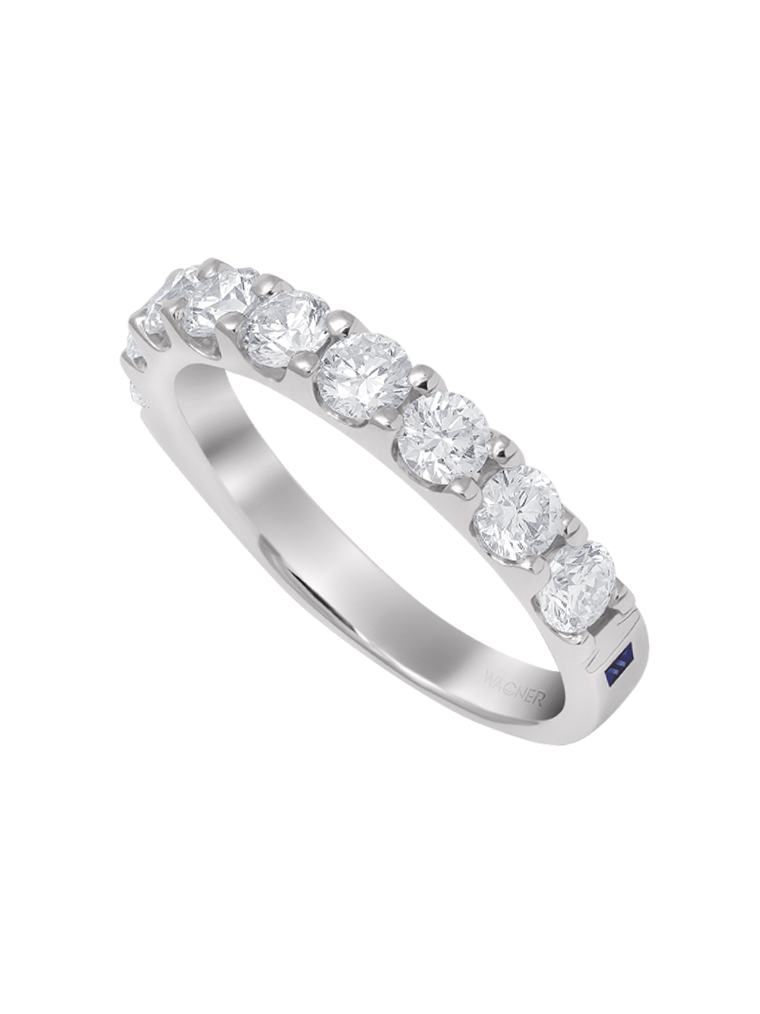 WAGNER_Rivière Collection_ring – 18 kt white gold, 1.06 ct diamonds_EUR 7030