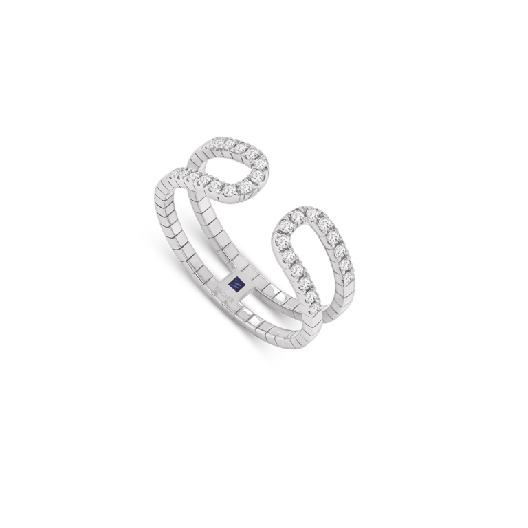 WAGNER_Rivière-Flow Collection_ring_18 kt white gold, 0.21 ct diamonds_from EUR 2110