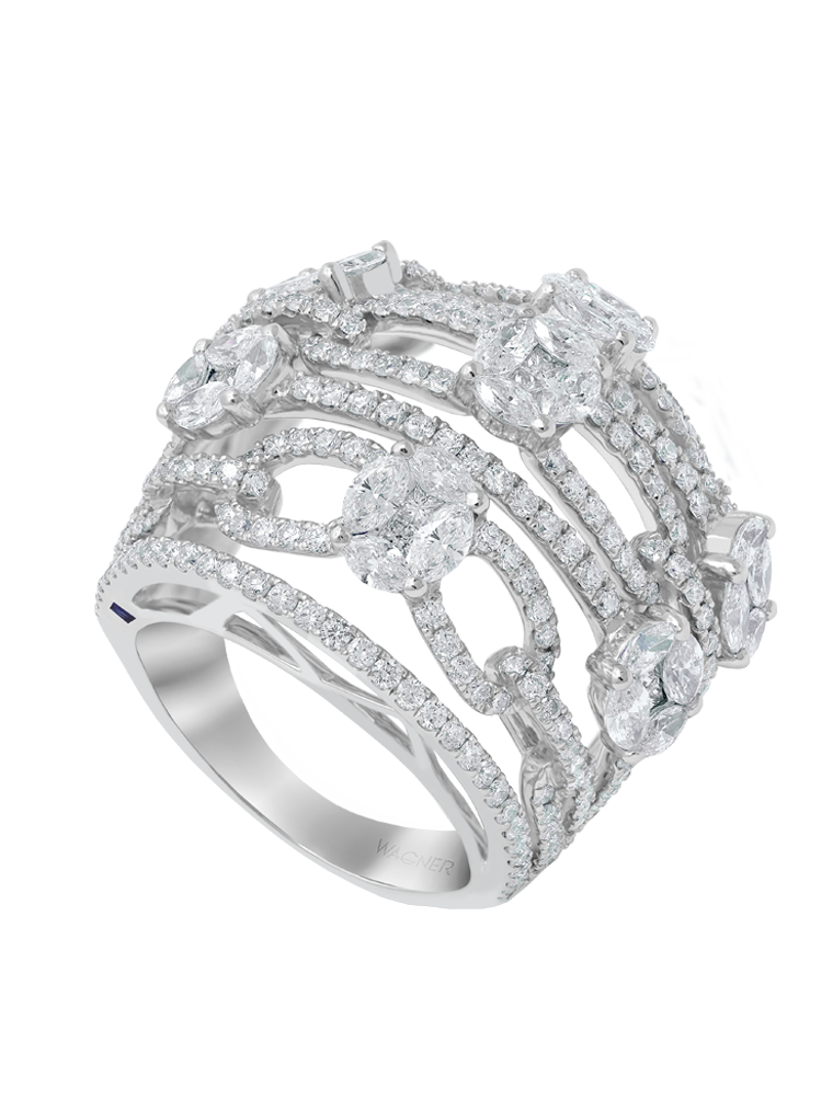 WAGNER_Secrets Special_ring_18 kt white gold, 4.6 ct diamonds_EUR 25770