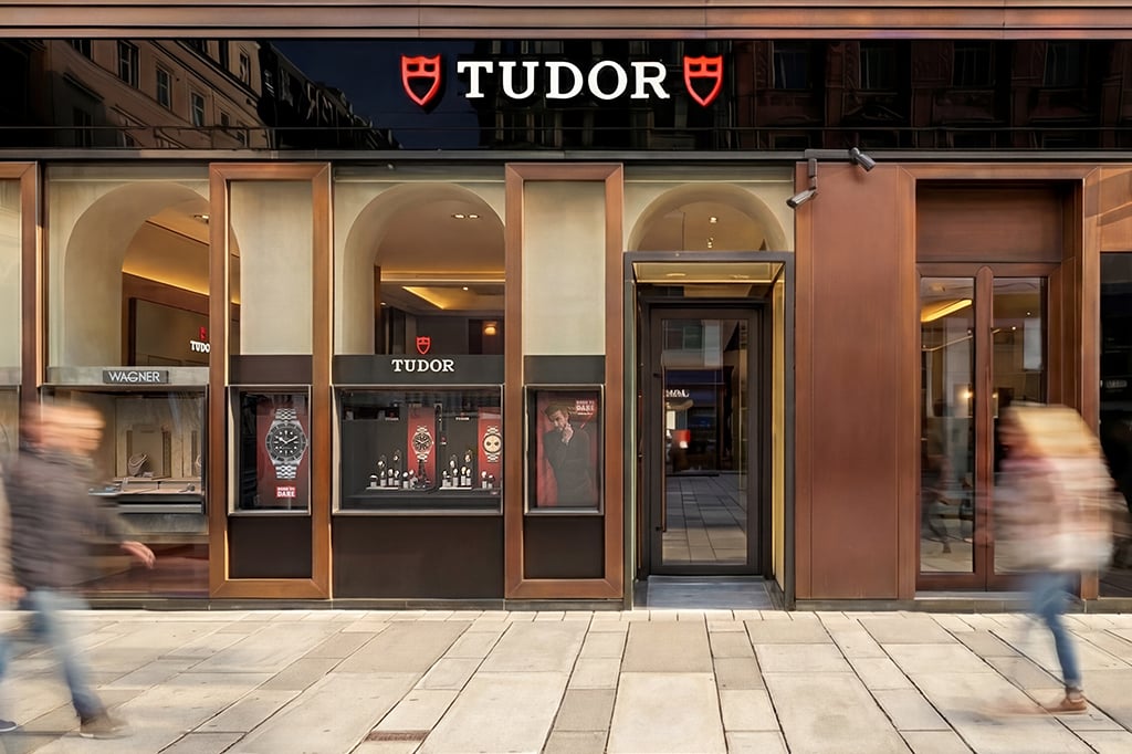 Exterior of the Tudor Boutique by WAGNER in Vienna
